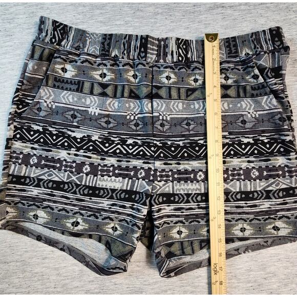 Ethnic Chevron Print Shorts Elastic Waist Soft Feel Mens Size 3XL - Picture 5 of 8